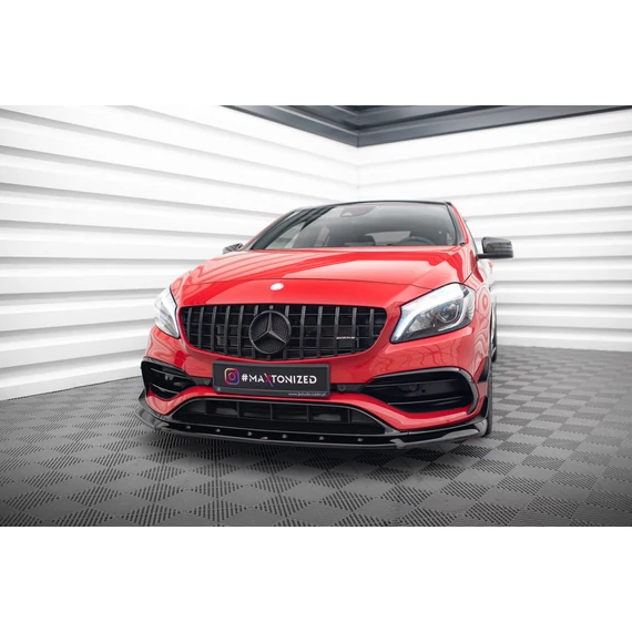 Első Splitter V.1 Mercedes-Benz A45 Aero W176 Facelift