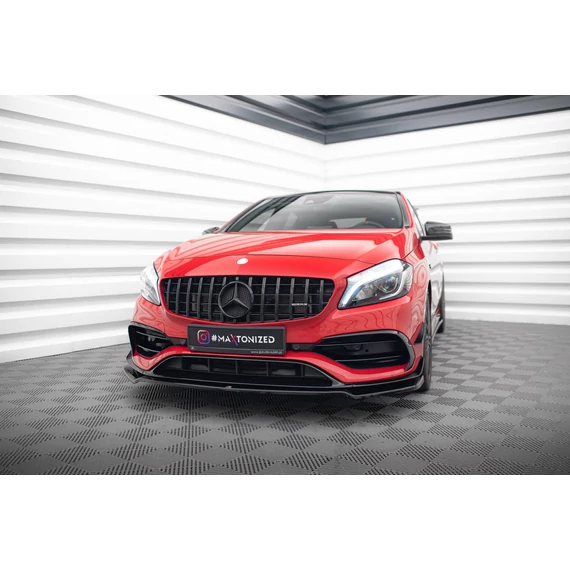 Első Splitter V.2 Mercedes-Benz A45 Aero W176 Facelift