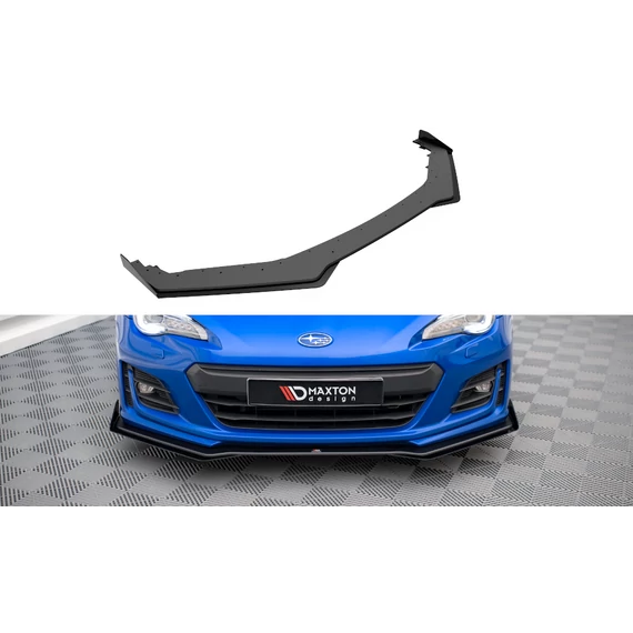Street Pro Első Splitter V.1 + Flaps Subaru BRZ Mk1 Facelift