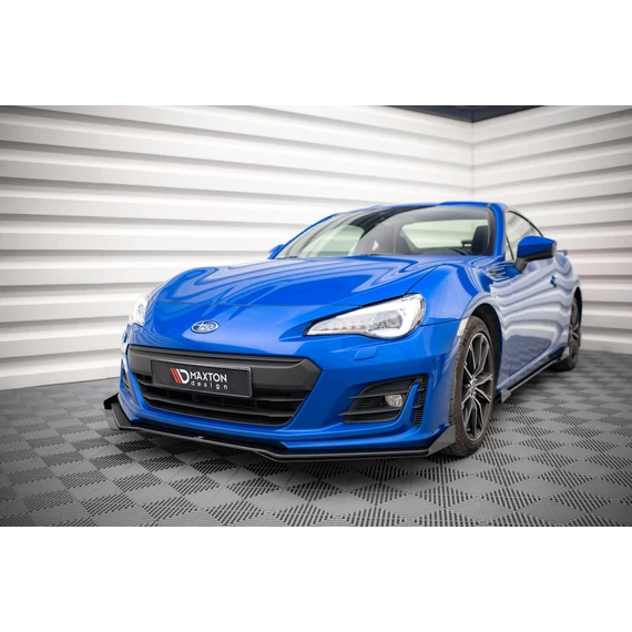 Street Pro Első Splitter V.1 + Flaps Subaru BRZ Mk1 Facelift