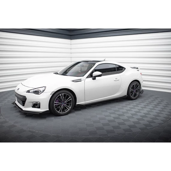 Street Pro Oldalsó szoknyák Diffúzorok + Flaps Subaru BRZ Mk1 Facelift