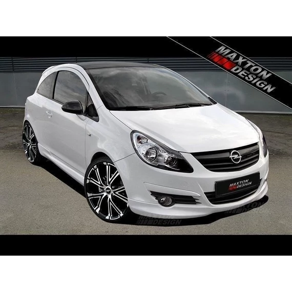 FRONT BUMPER SPOILER OPEL CORSA D (PREFACE)