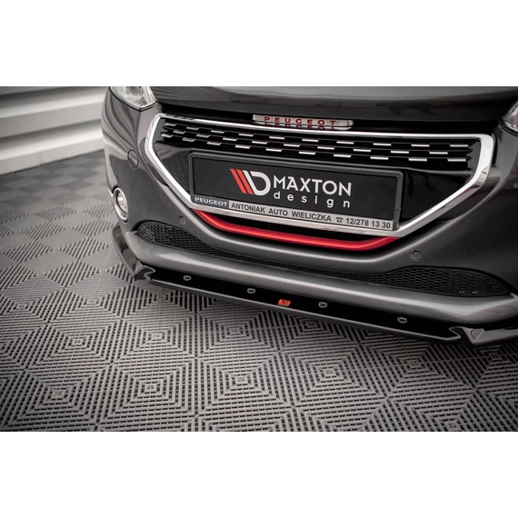 Első Splitter V.2 Peugeot 208 GTi Mk1
