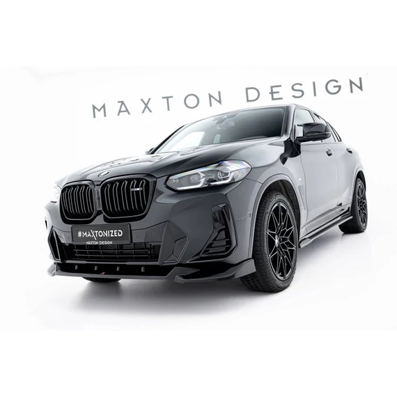 Első Splitter V.2 BMW X4 M-Pack G02 Facelift