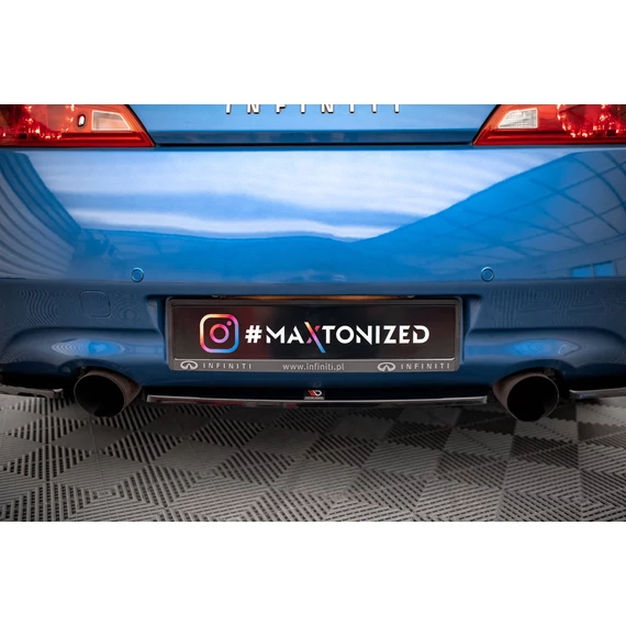 Központi Hátsó Splitter for Infiniti G37 Coupe