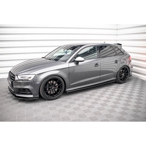 Street Pro Oldalsó szoknyák Diffúzorok Audi S3 / A3 S-Line Sportback 8V Facelift