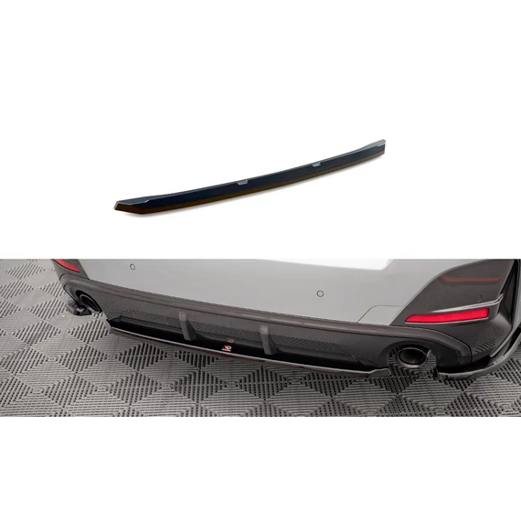 Központi Hátsó Splitter for BMW 4 Gran Coupe M-Pack G26