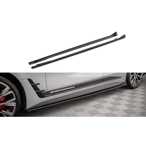 Oldalsó szoknyák Diffúzorok V.2 BMW 4 Gran Coupe M-Pack / M440i G26