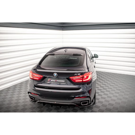 The extension of the rear window BMW X6 M-Pack F16