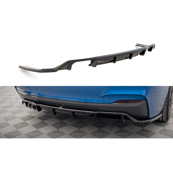 Központi Hátsó Splitter (with vertical bars) BMW 2 M-Pack F22