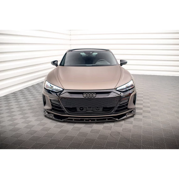 Első Splitter V.2 Audi e-Tron GT / RS GT Mk1