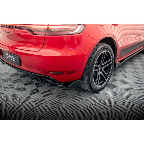 Hátsó Oldalsó Splitter Porsche Macan Mk1 Facelift