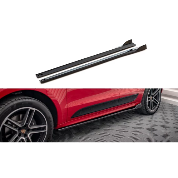 Oldalsó szoknyák Diffúzorok Porsche Macan Mk1 Facelift