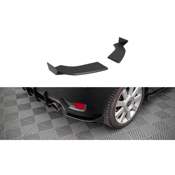 Street Pro Hátsó Oldalsó Splitter + Flaps Ford Fiesta ST Mk6