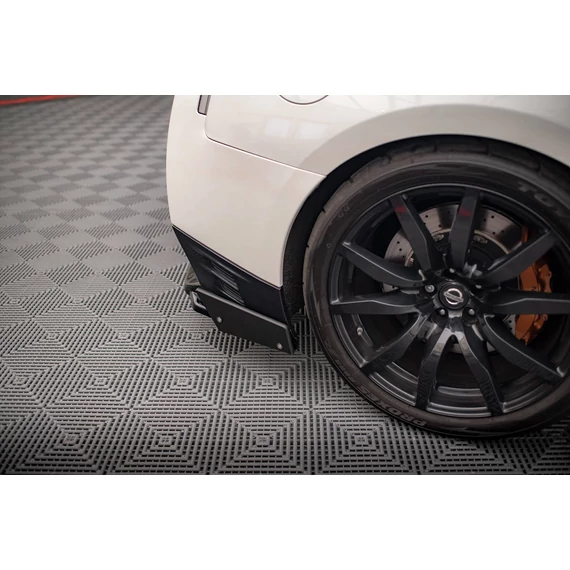 Központi Hátsó Splitter + Flaps for Nissan GTR R35 Facelift