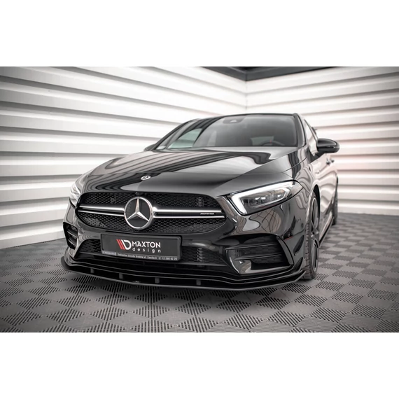 Street Pro Első Splitter Mercedes A35 AMG / AMG-Line Aero Pack W177