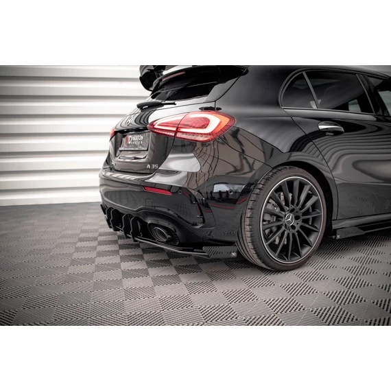 Street Pro Hátsó Diffúzorok + Flaps Mercedes A35 AMG Hatchback Aero Pack W177