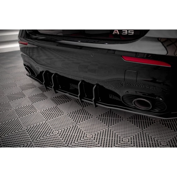 Street Pro Hátsó Diffúzorok + Flaps Mercedes A35 AMG Hatchback Aero Pack W177