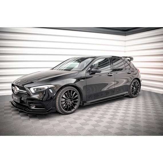 Street Pro Oldalsó szoknyák Diffúzorok + Flaps Mercedes A35 AMG / AMG-Line Aero Pack W177
