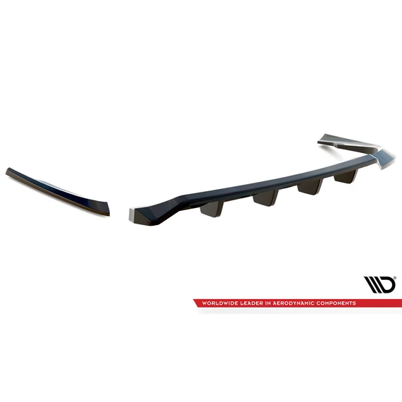 Központi Hátsó Splitter (with vertical bars) Volvo C70 Mk1