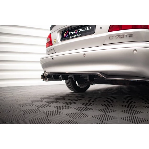 Központi Hátsó Splitter (with vertical bars) Volvo C70 Mk1