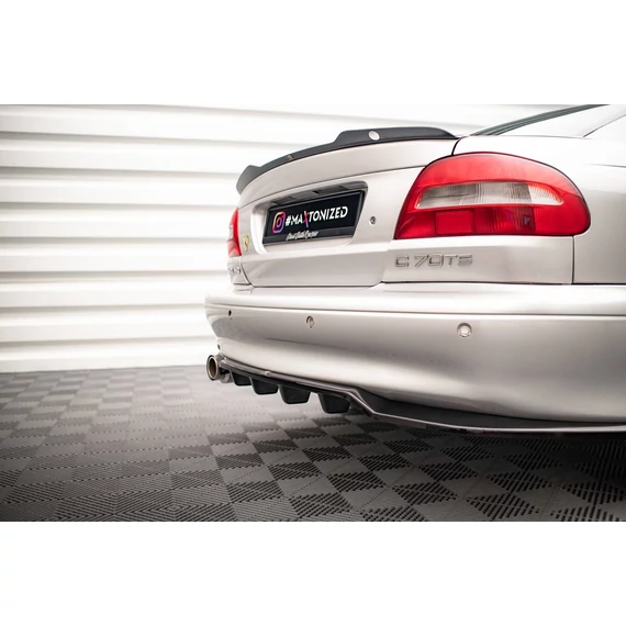 Központi Hátsó Splitter (with vertical bars) Volvo C70 Mk1