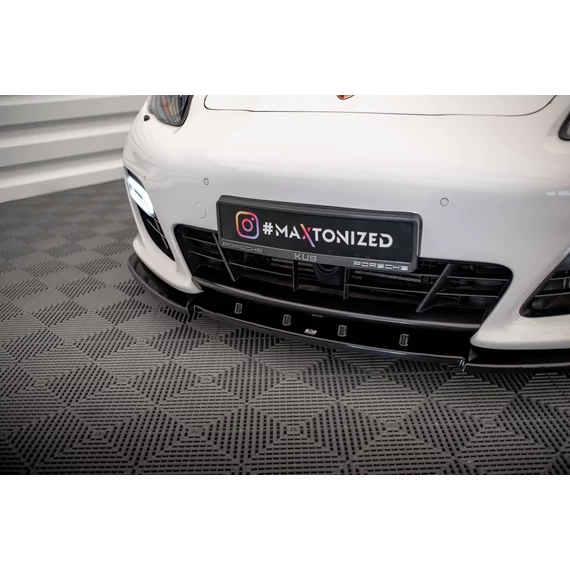 Első Splitter V.1 Porsche Panamera Turbo Sport Design Package 970