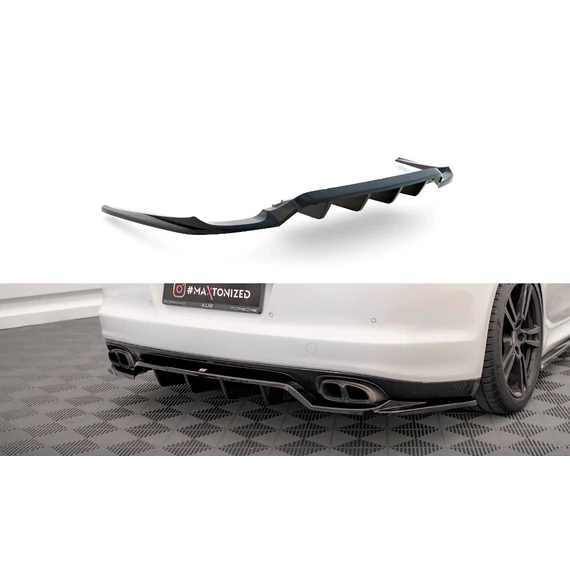 Központi Hátsó Splitter (with vertical bars) Porsche Panamera Turbo 970