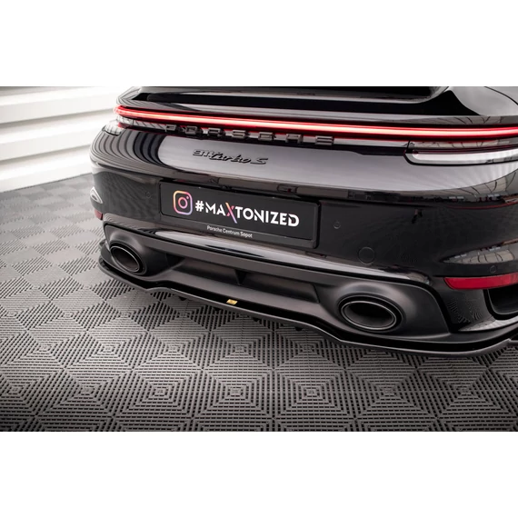 Központi Hátsó Splitter (with vertical bars) Porsche 911 Turbo S 992
