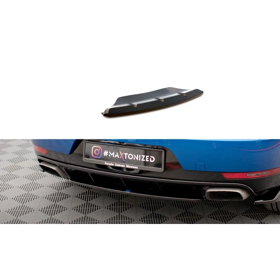 Központi Hátsó Splitter for Porsche Macan Mk1