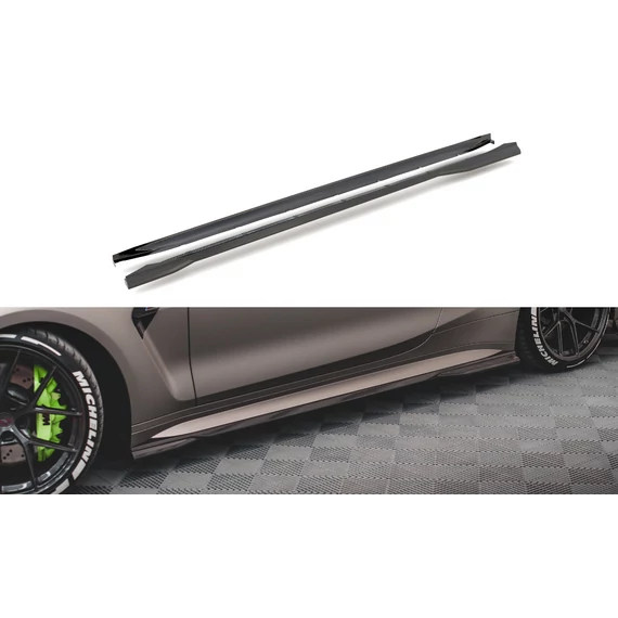 Carbon Fiber Oldalsó szoknyák Diffúzorok BMW M4 G82