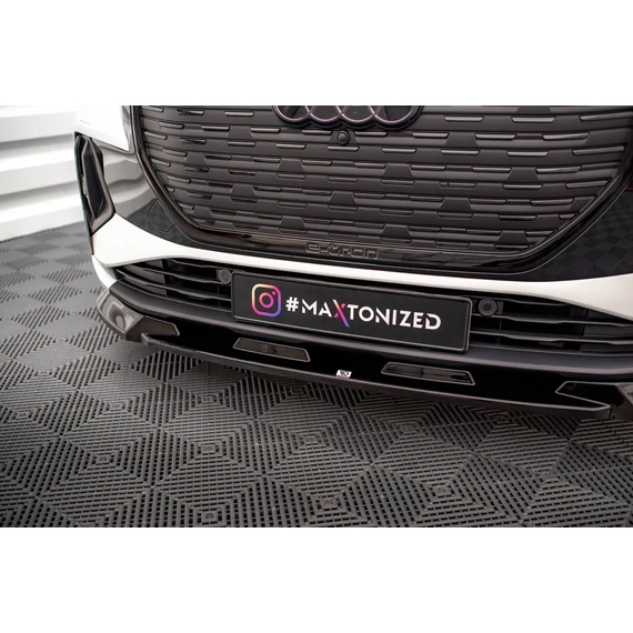 Első Splitter V.1 Audi Q4 e-tron Sportback Mk1