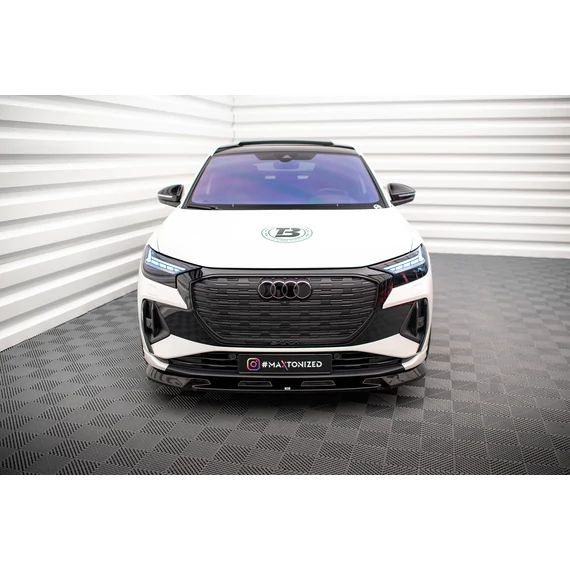 Első Splitter V.1 Audi Q4 e-tron Sportback Mk1