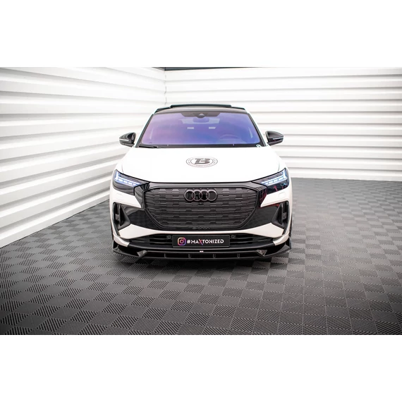 Első Splitter V.2 Audi Q4 e-tron Sportback Mk1