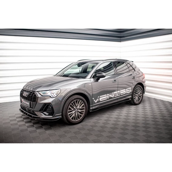 Oldalsó szoknyák Diffúzorok Audi Q3 S-Line F3