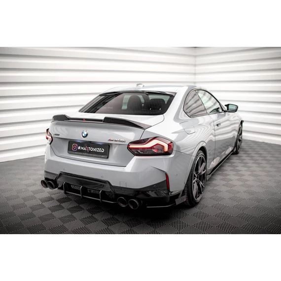 The extension of the rear window BMW 2 Coupe G42 / M2 G87