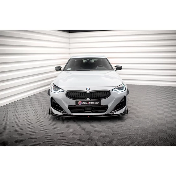 Street Pro Első Splitter + Flaps BMW 2 Coupe M-Pack / M240i G42