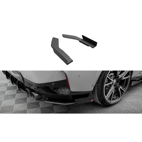 Street Pro Hátsó Oldalsó Splitter + Flaps BMW 2 Coupe M240i G42