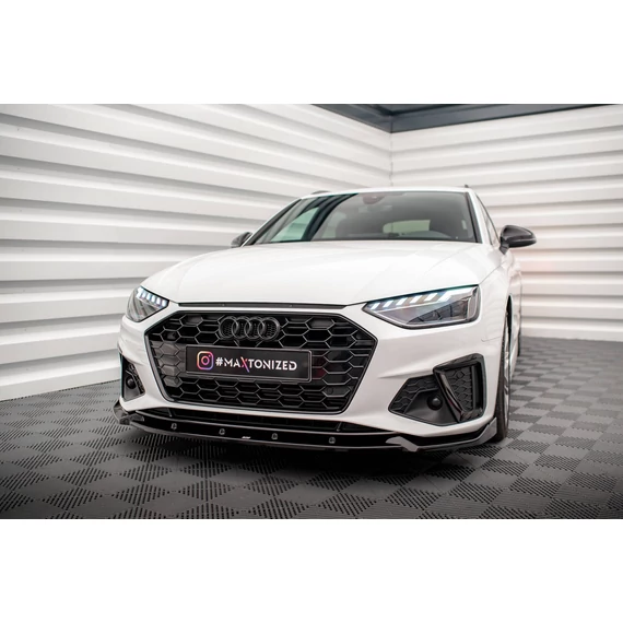 Első Splitter V.1 Audi A4 S-Line / S4 B9 Facelift