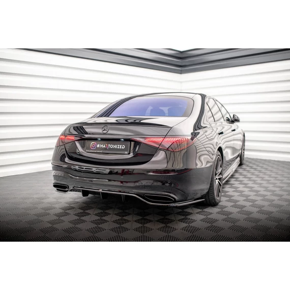 Központi Hátsó Splitter (with vertical bars) Mercedes-Benz S AMG-Line W223