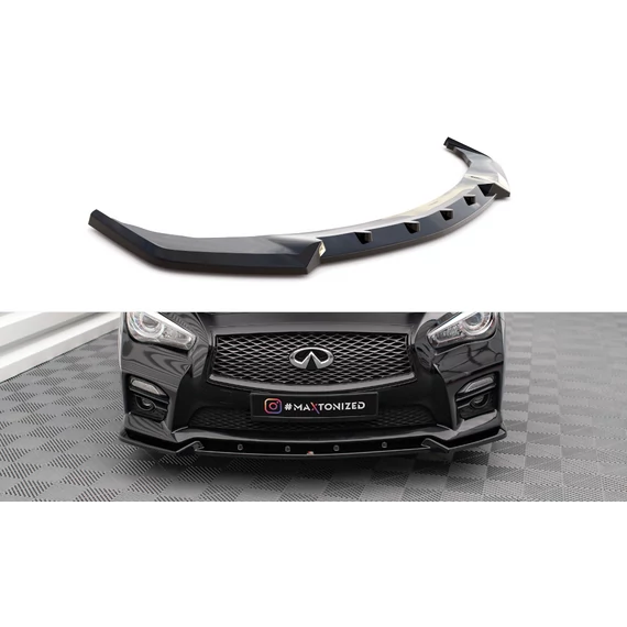 Első Splitter V.2 Infiniti Q50 S Mk1