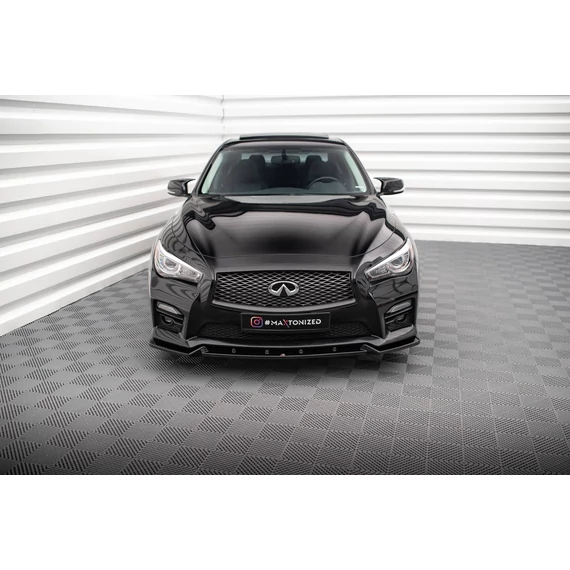 Első Splitter V.2 Infiniti Q50 S Mk1
