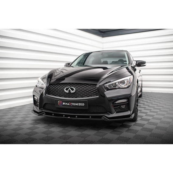 Első Splitter V.2 Infiniti Q50 S Mk1