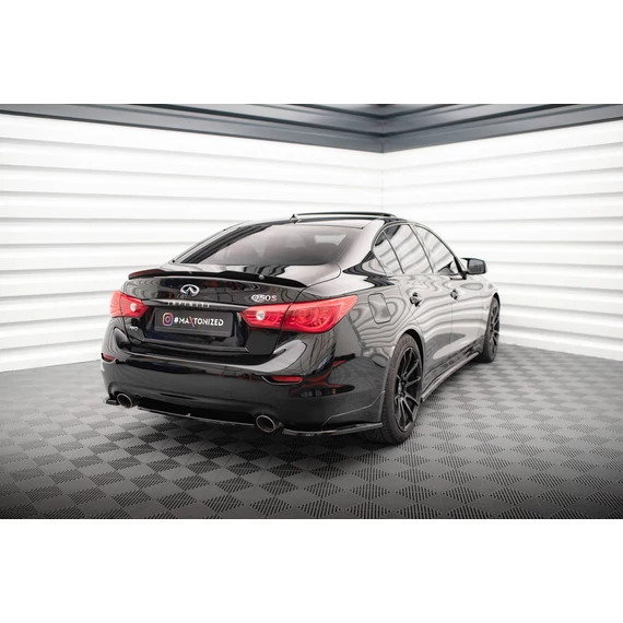 Központi Hátsó Splitter for Infiniti Q50 S Mk1