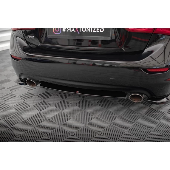 Központi Hátsó Splitter for Infiniti Q50 S Mk1