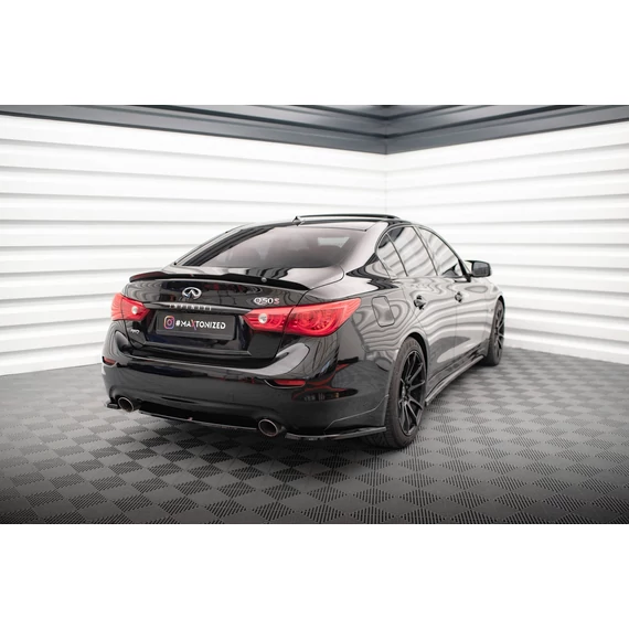 Hátsó Oldalsó Splitter V.1 Infiniti Q50 S Mk1