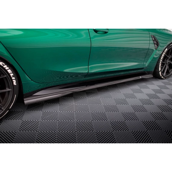 Carbon Fiber Oldalsó szoknyák Diffúzorok BMW M3 G80