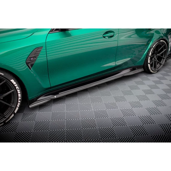 Carbon Fiber Oldalsó szoknyák Diffúzorok BMW M3 G80