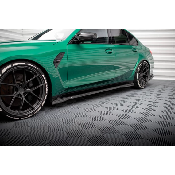 Carbon Fiber Oldalsó szoknyák Diffúzorok BMW M3 G80