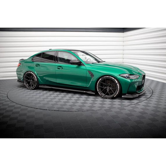 Carbon Fiber Oldalsó szoknyák Diffúzorok BMW M3 G80